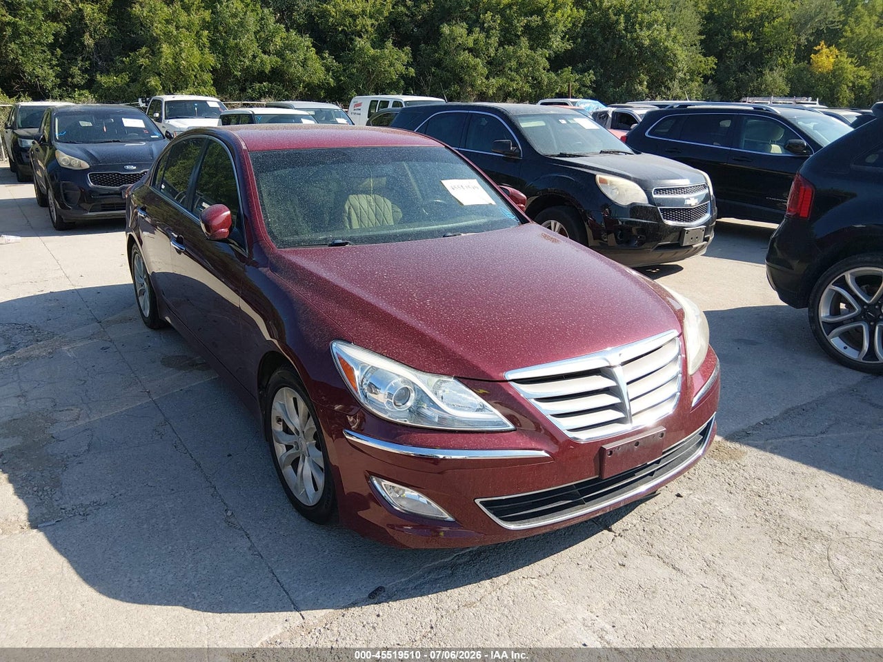 KMHGC4DDXDU****** · 2013 HYUNDAI GENESIS 3.8