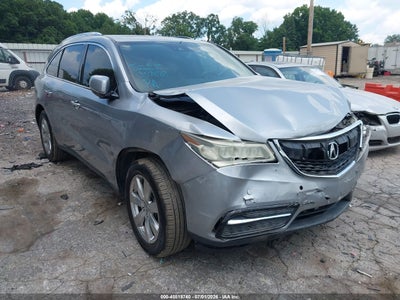 5FRYD4H99GB****** · 2016 ACURA MDX ADVANCE   ENTERTAINMENT PACKAGES/ADVANCE PACKAGE
