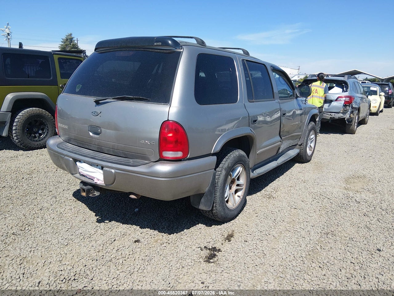 1B4HS28Z4YF****** · 2000 DODGE DURANGO   · 4/11