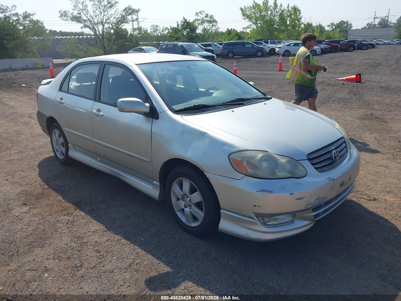 2T1BR32E23C****** · 2003 TOYOTA COROLLA S