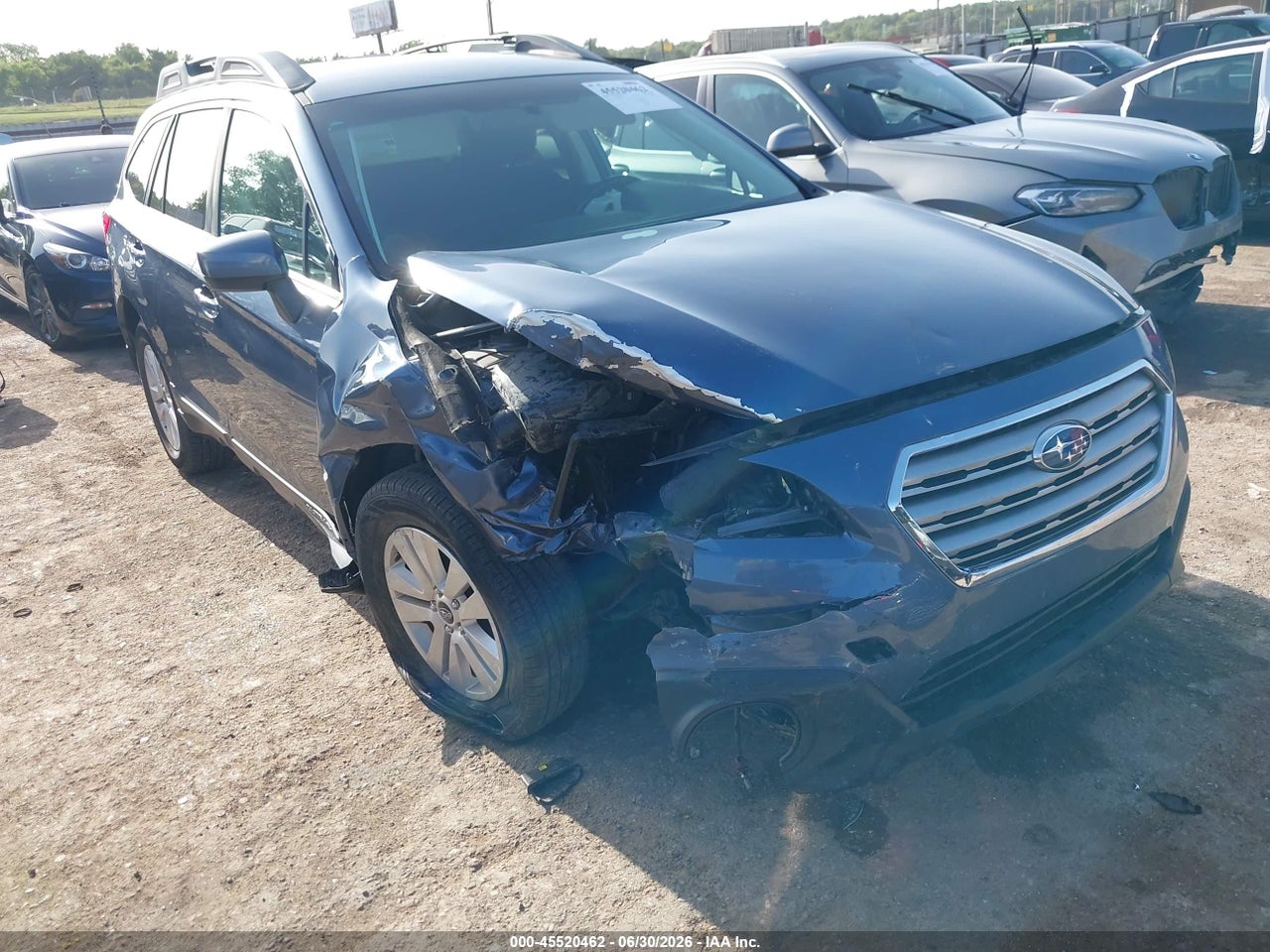 4S4BSACC1H3****** · 2017 SUBARU OUTBACK 2.5I PREMIUM