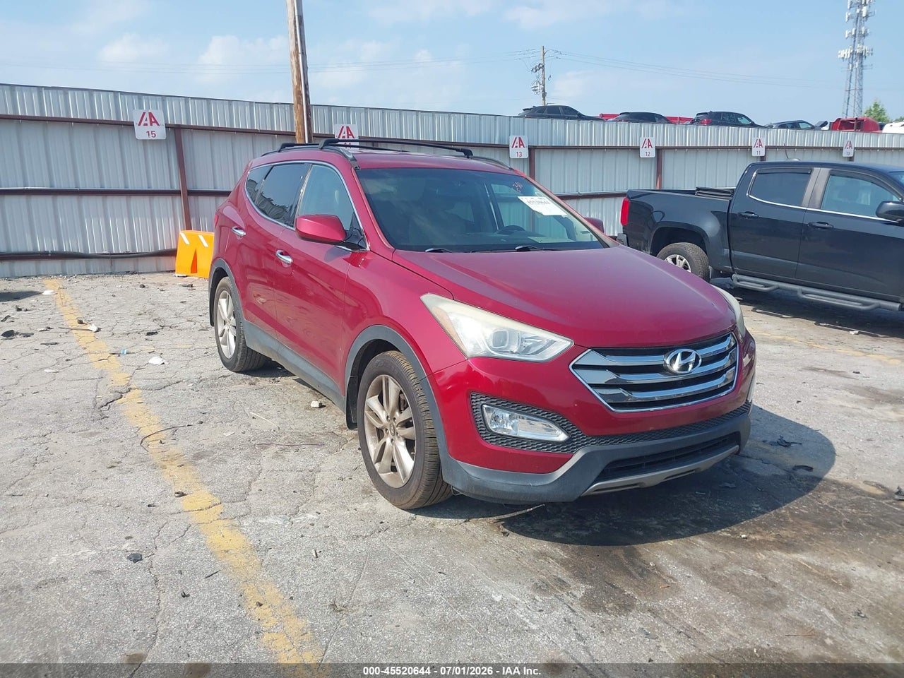 5XYZU3LAXDG****** · 2013 HYUNDAI SANTA FE SPORT 2.0T