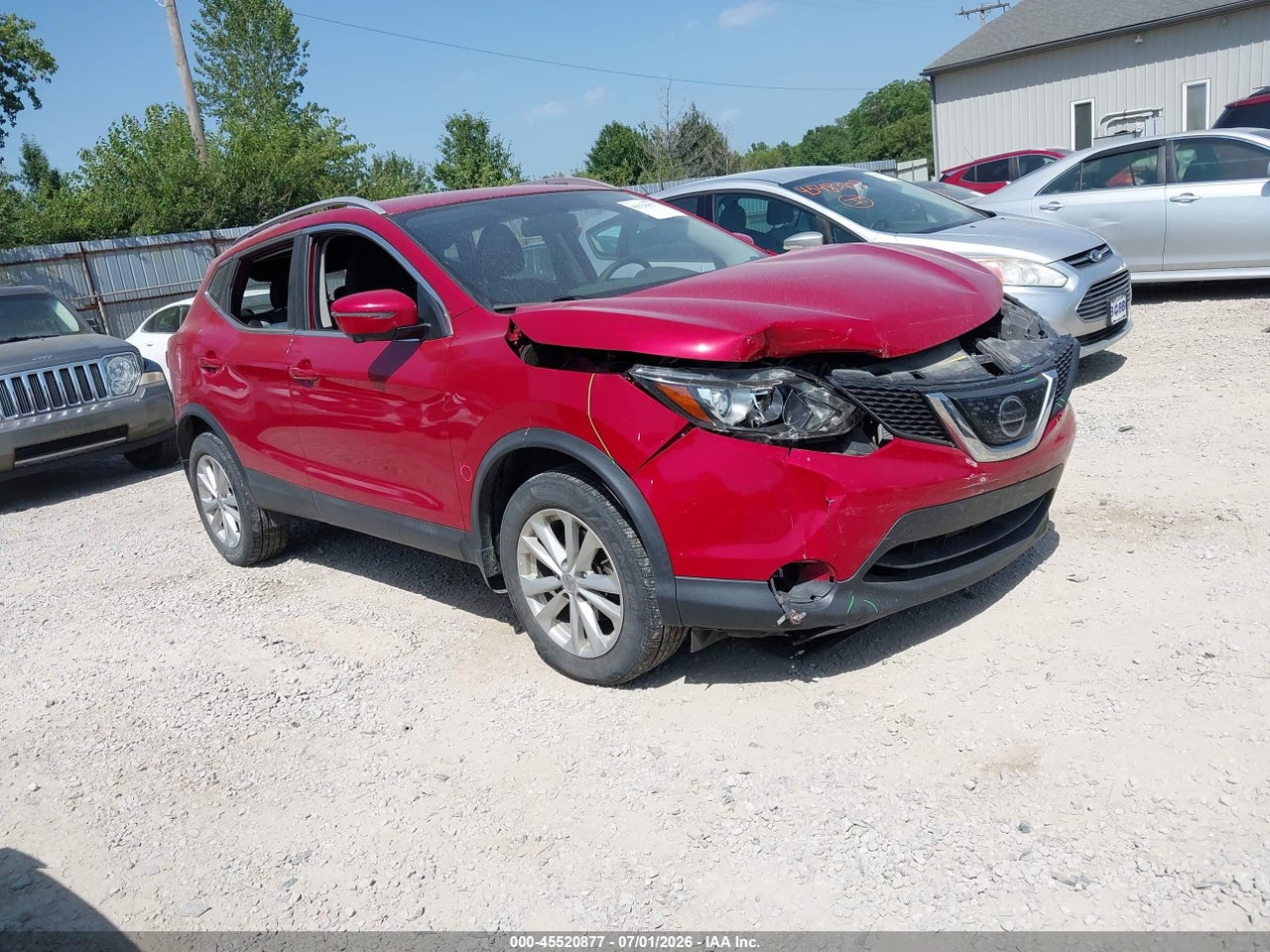 JN1BJ1CR3JW****** · 2018 NISSAN ROGUE SPORT SV
