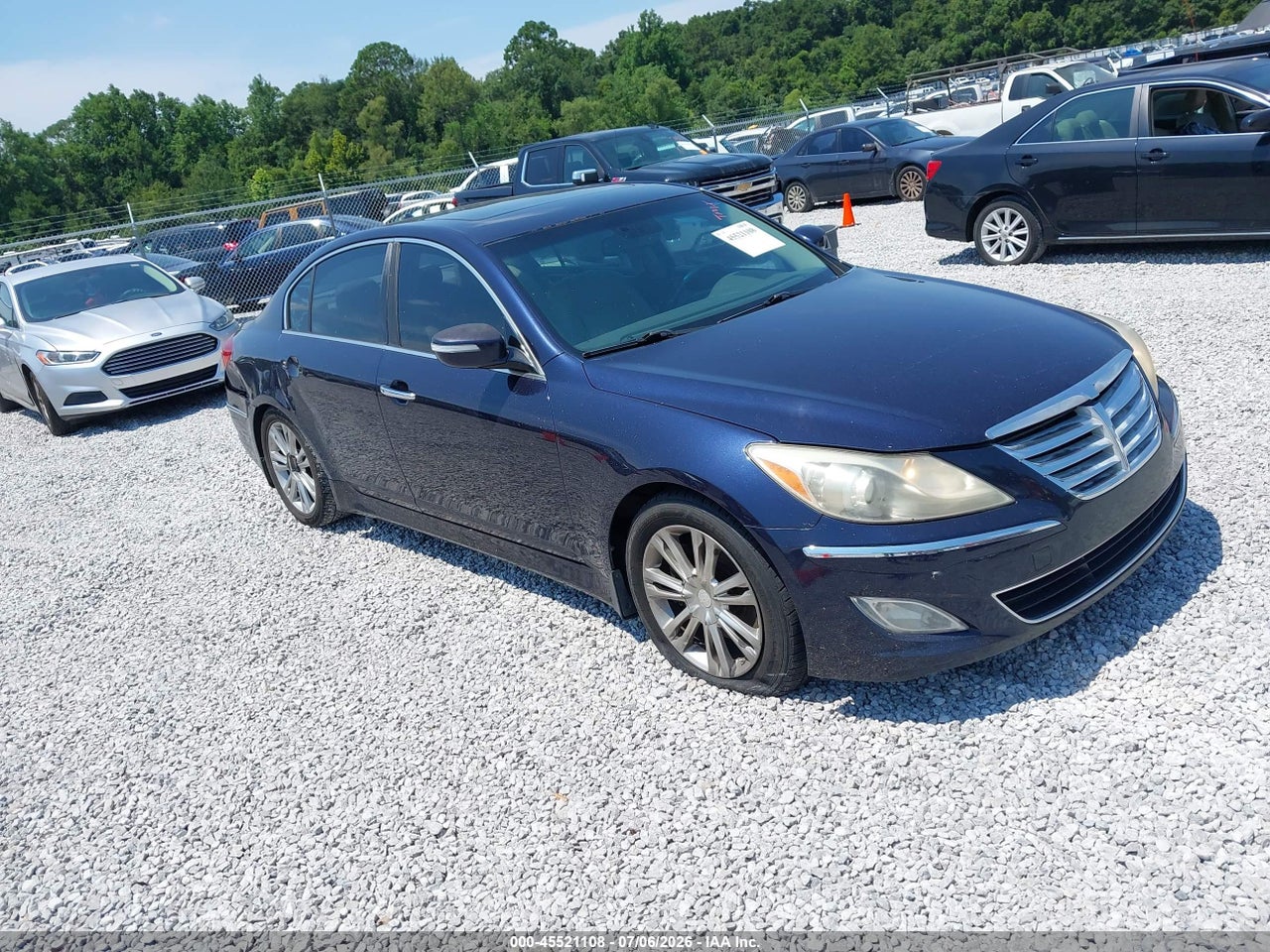 KMHGC4DD0DU****** · 2013 HYUNDAI GENESIS 3.8