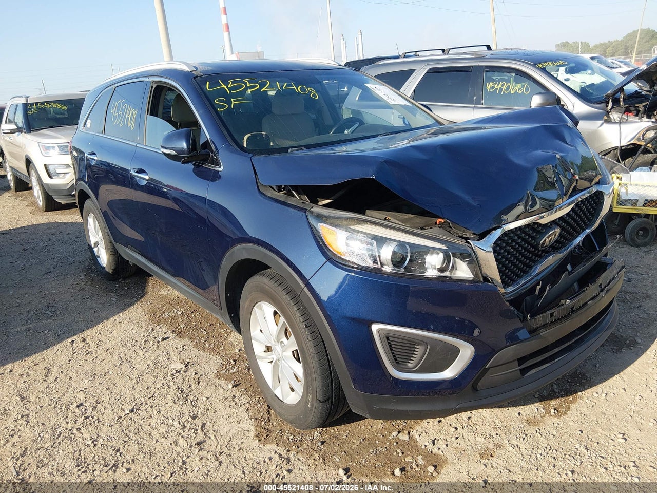 5XYPG4A39JG****** · 2018 KIA SORENTO 2.4L LX