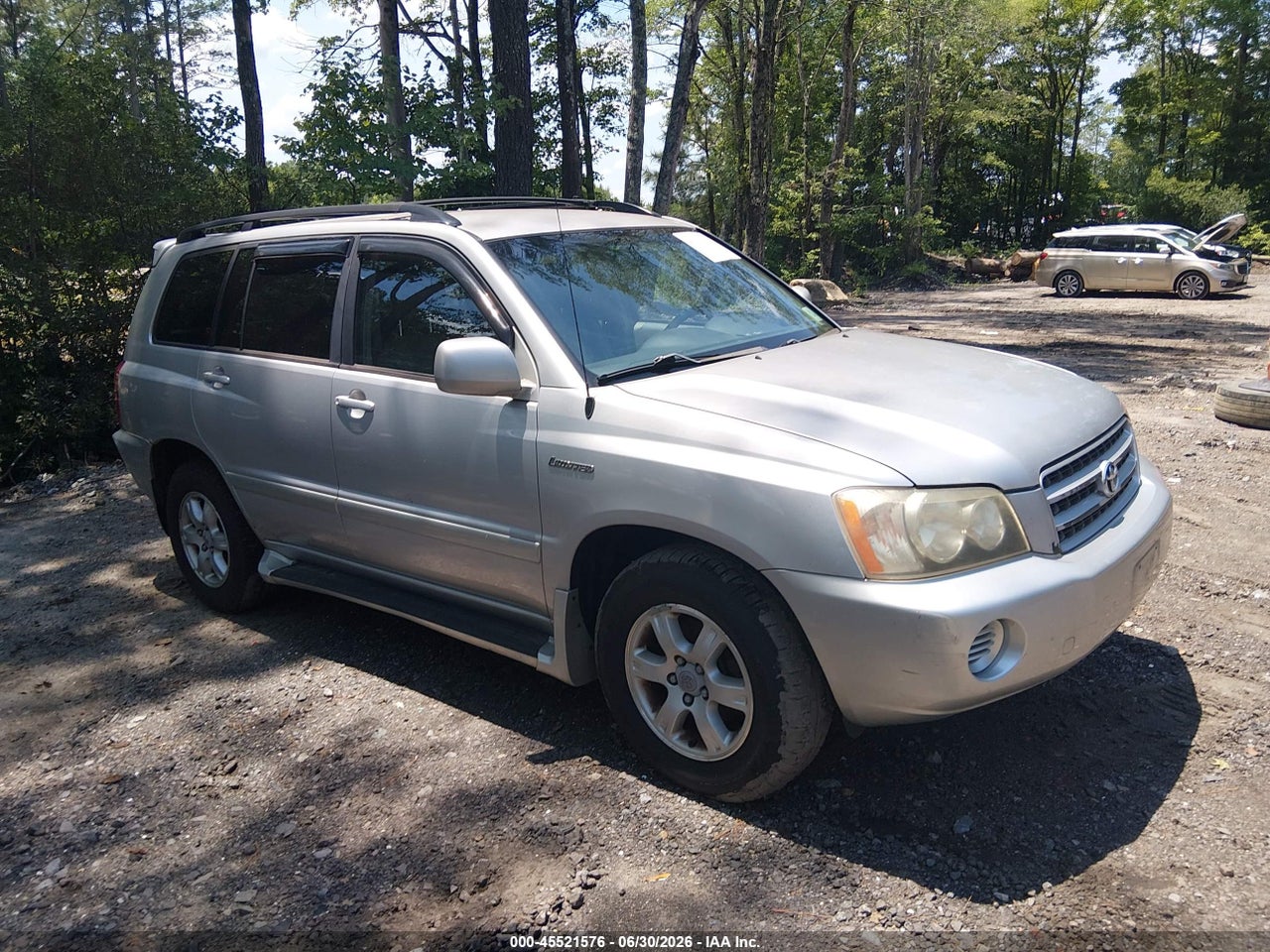 JTEHF21A610****** · 2001 TOYOTA HIGHLANDER V6