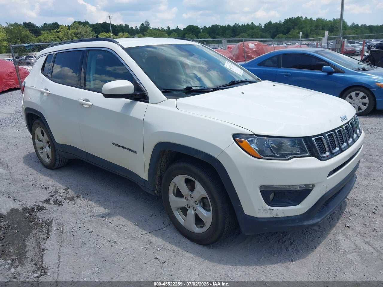 3C4NJCBB7MT****** · 2021 JEEP COMPASS LATITUDE FWD