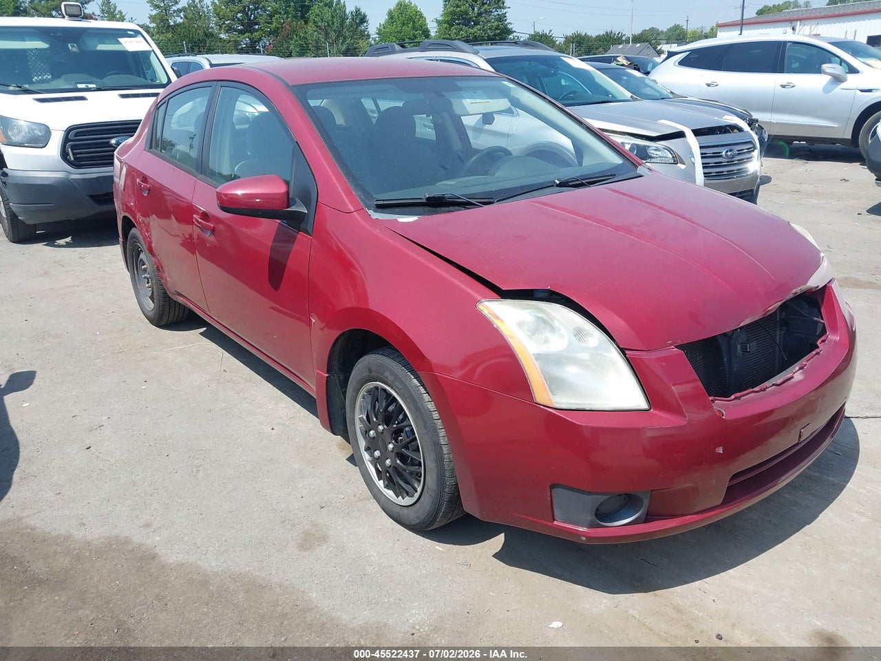 3N1AB61E47L****** · 2007 NISSAN SENTRA 2.0