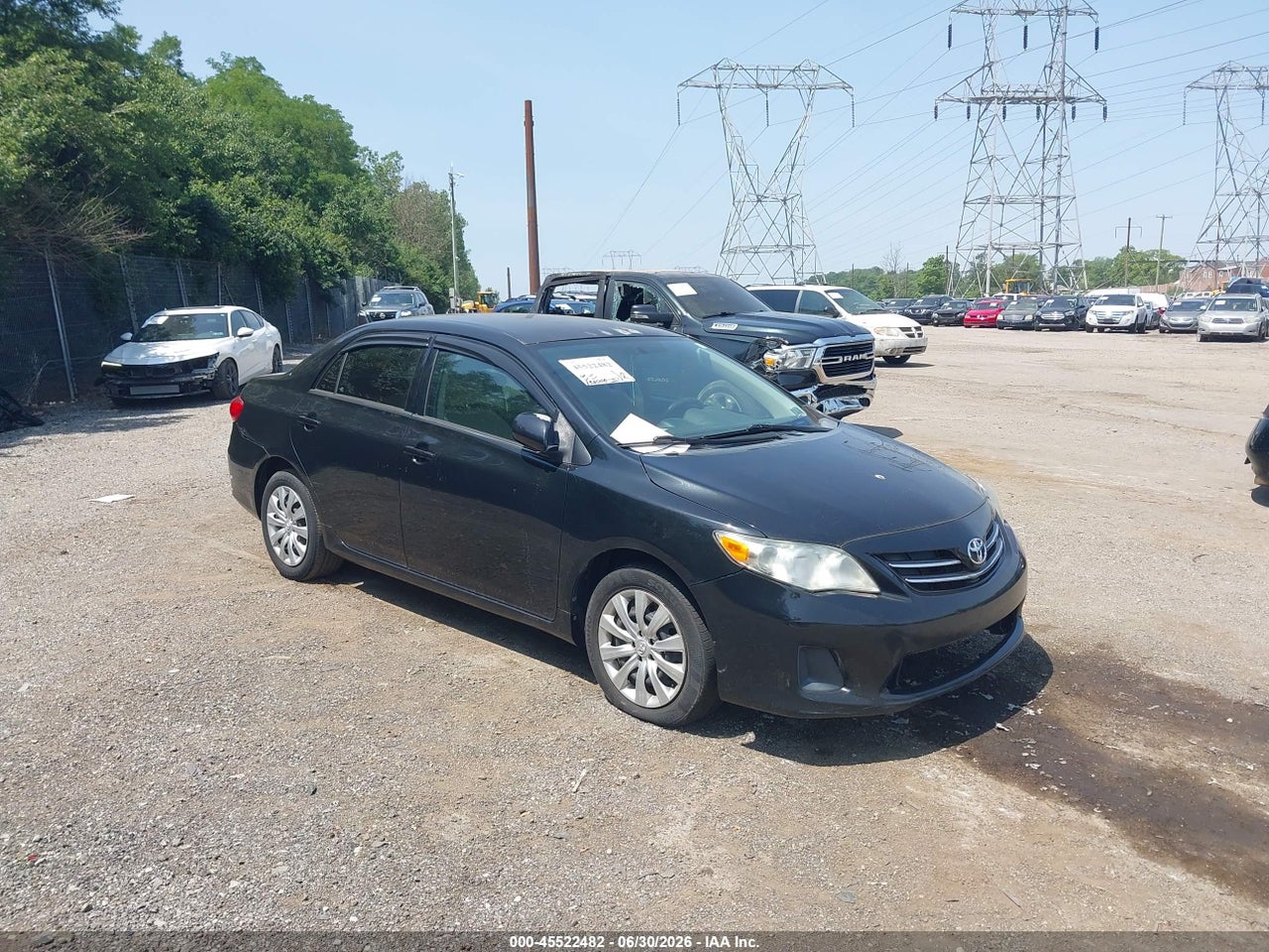 2T1BU4EE2DC****** · 2013 TOYOTA COROLLA LE