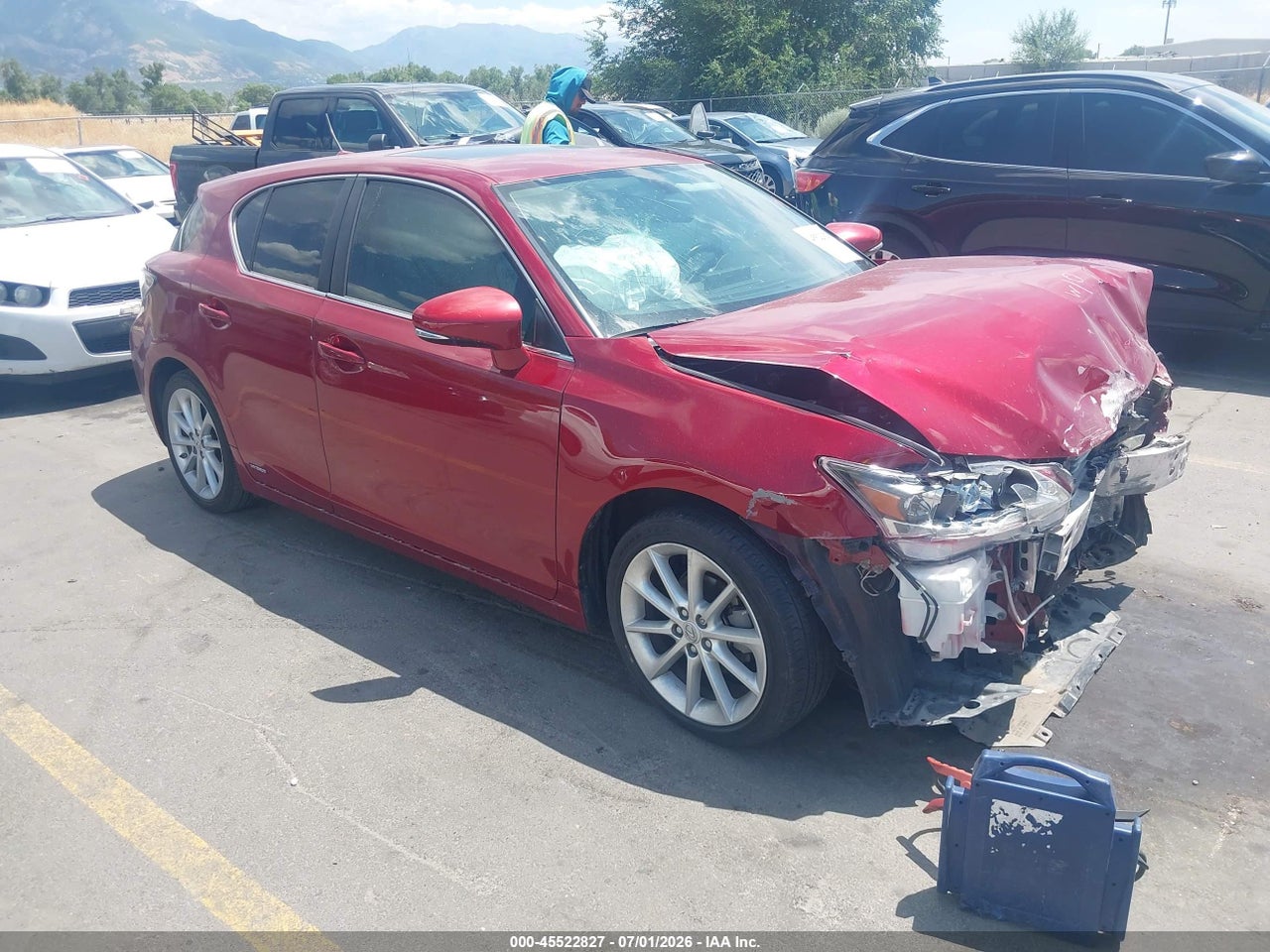 JTHKD5BH5C2****** · 2012 LEXUS CT 200H PREMIUM