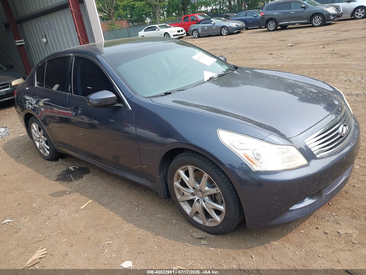 JNKCV61F69M****** · 2009 INFINITI G37X