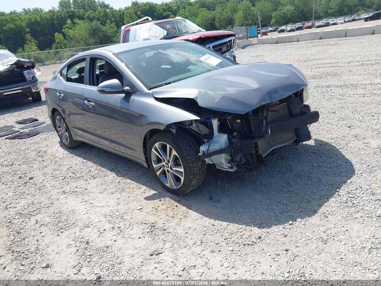 KMHD84LF4HU****** · 2017 HYUNDAI ELANTRA LIMITED