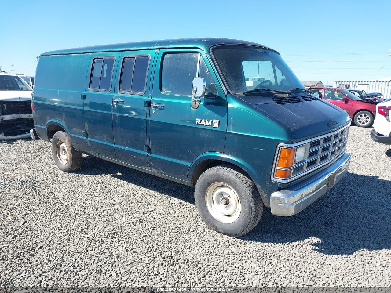 2B7HB23T3GK****** · 1986 DODGE RAM VAN B250