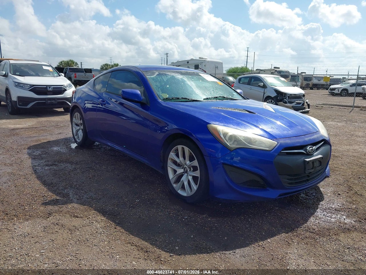 KMHHT6KD7DU****** · 2013 HYUNDAI GENESIS 2.0T