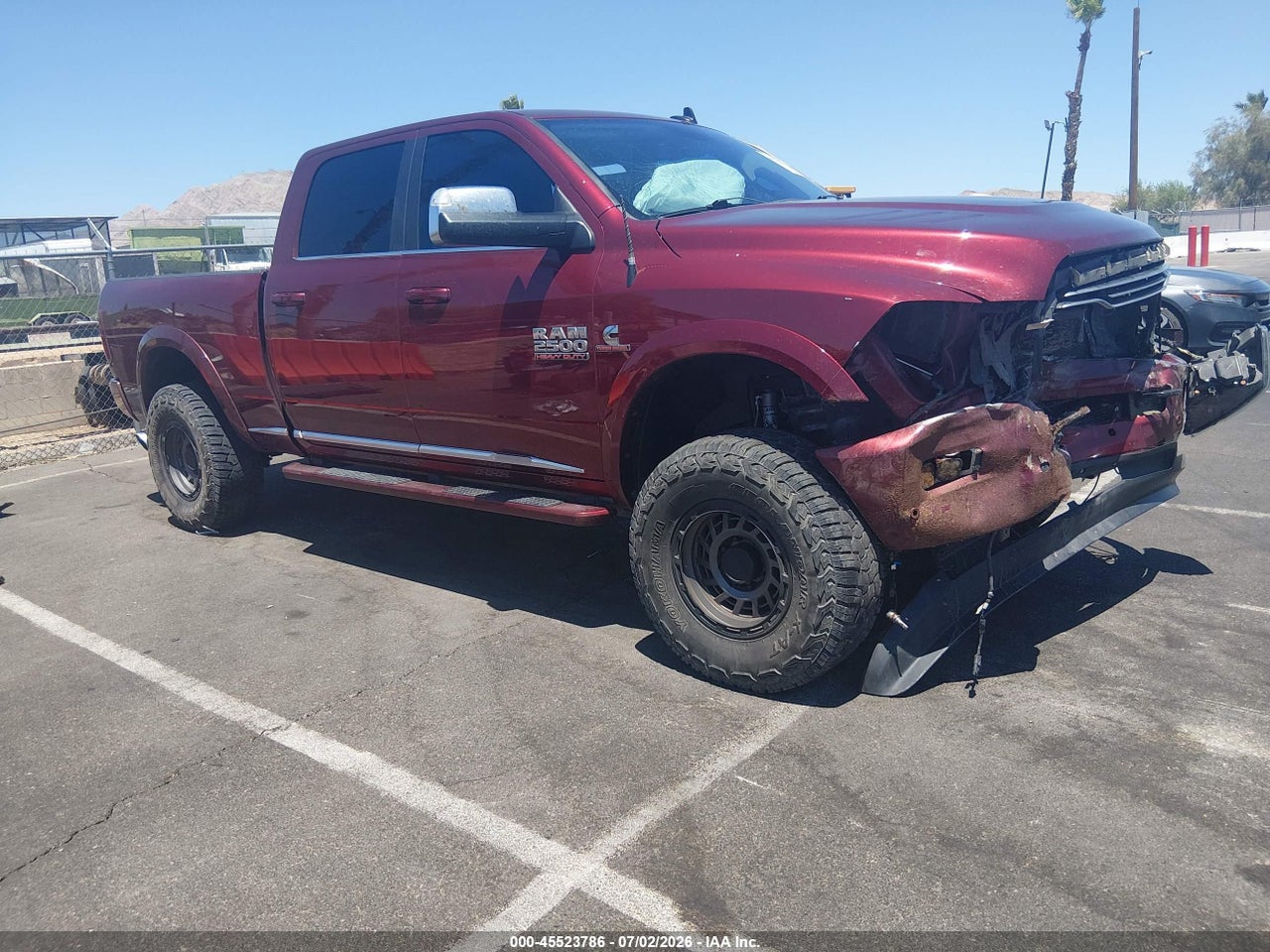 3C6UR5GL9JG****** · 2018 RAM 2500 LIMITED  4X4 6'4 BOX