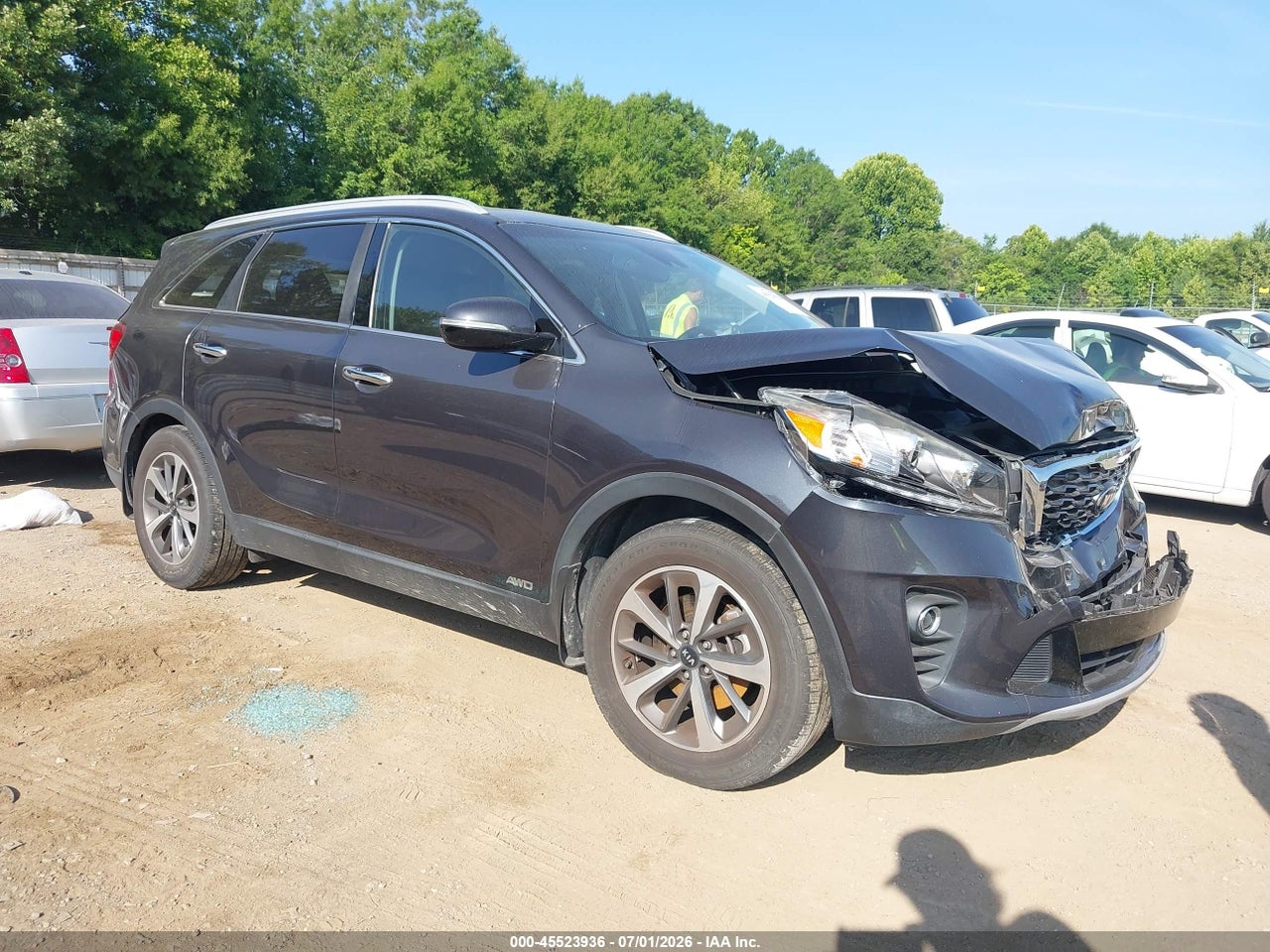 5XYPHDA5XKG****** · 2019 KIA SORENTO 3.3L EX