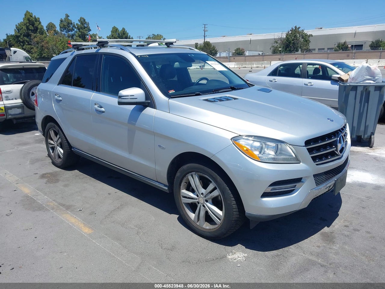 4JGDA2EB2CA****** · 2012 MERCEDES-BENZ ML 350 BLUETEC 4MATIC
