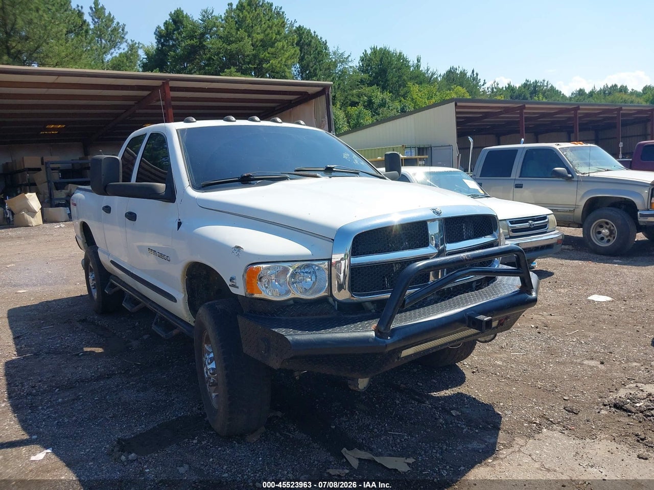 3D7KU28CX4G****** · 2004 DODGE RAM 2500 SLT/LARAMIE
