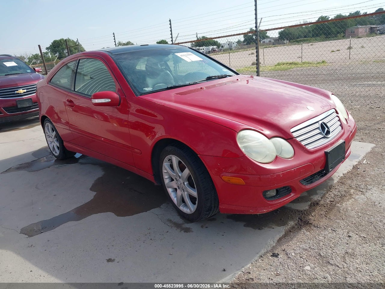 WDBRN40J35A****** · 2005 MERCEDES-BENZ C 230 KOMPRESSOR SPORT