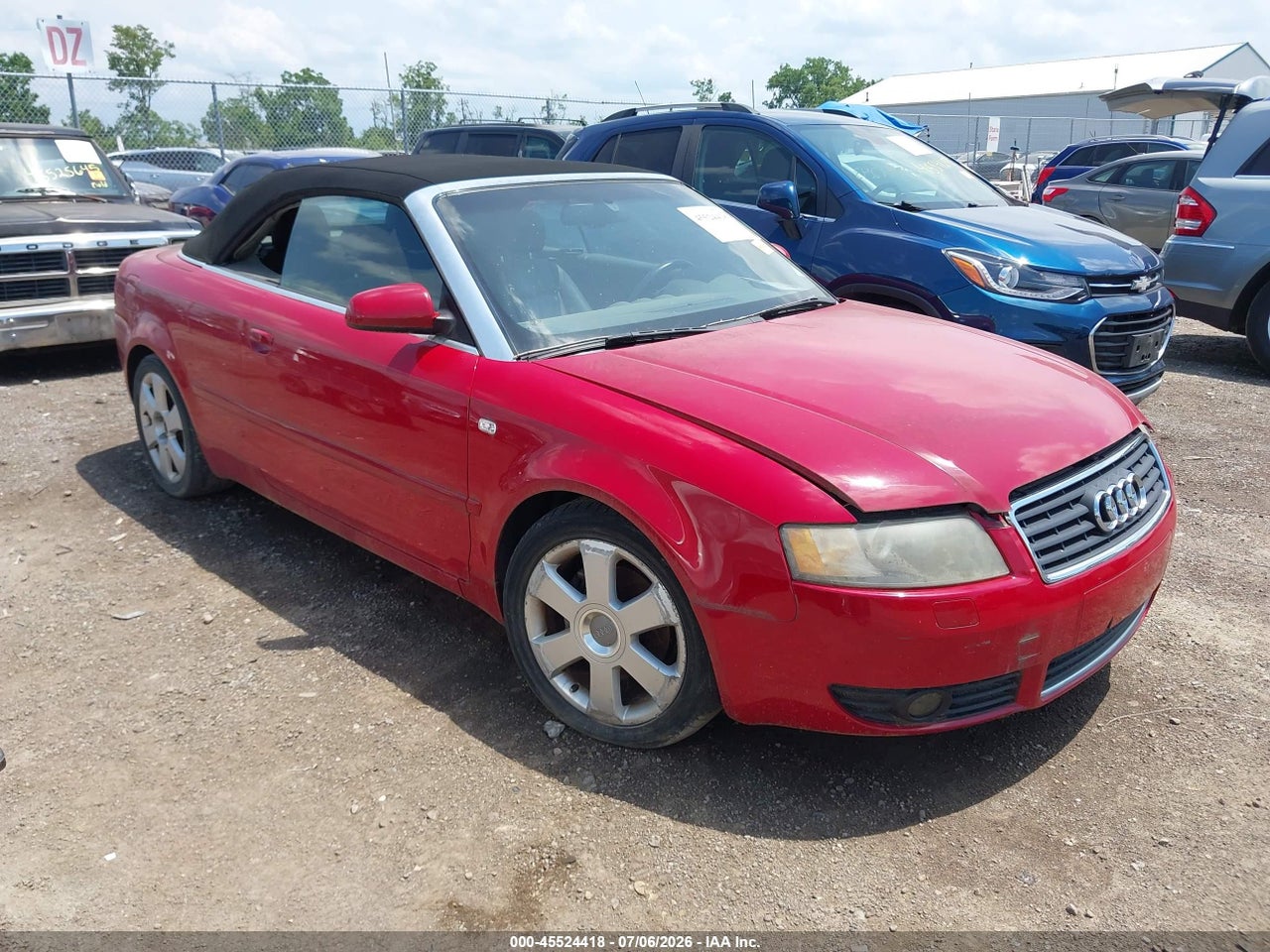 WAUAC48H04K****** · 2004 AUDI A4 1.8T