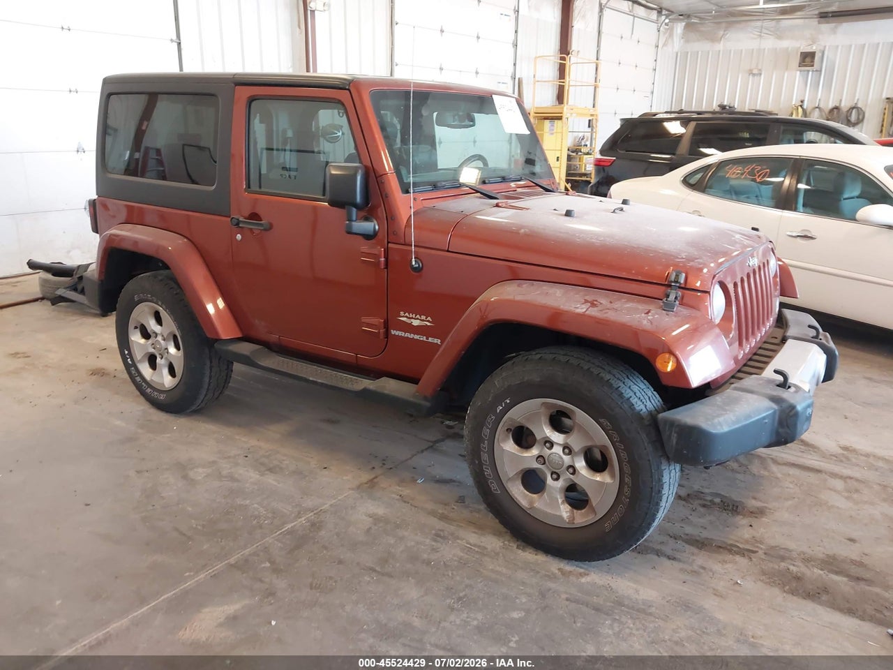 1C4AJWBG9EL****** · 2014 JEEP WRANGLER SAHARA