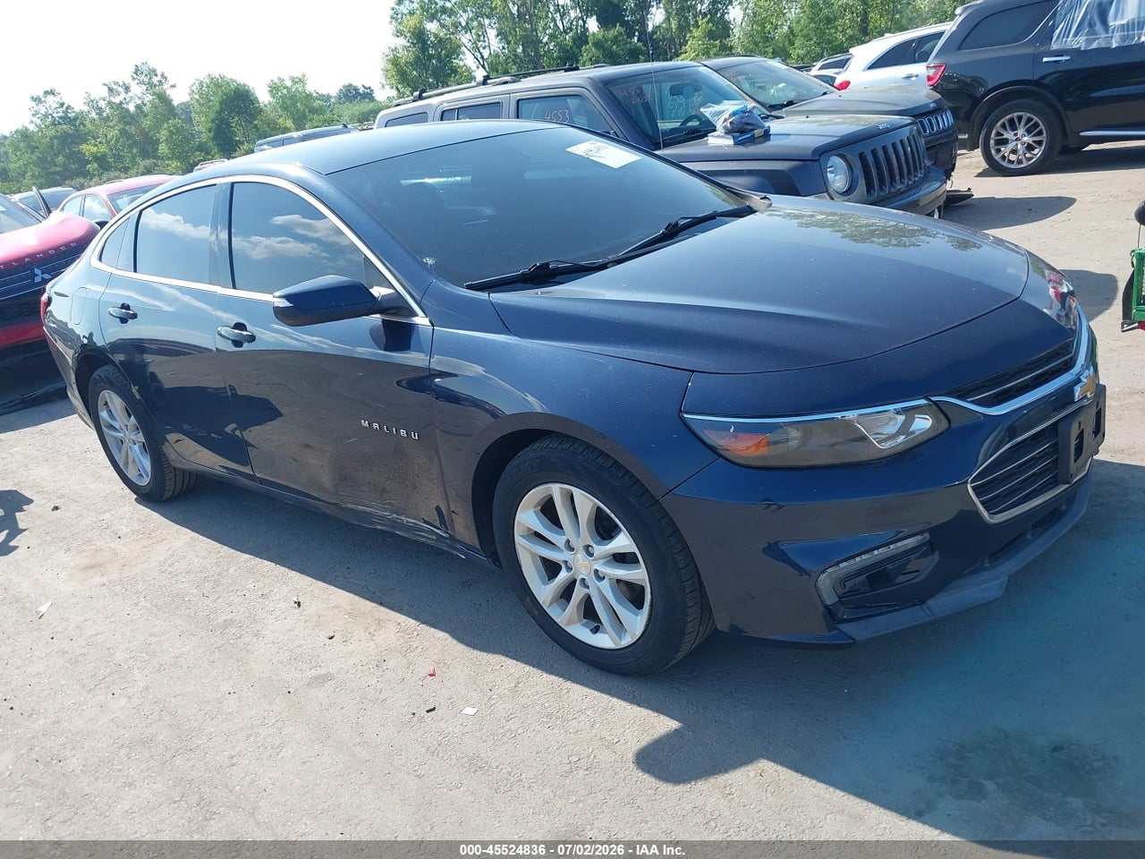 1G1ZE5ST2HF****** · 2017 CHEVROLET MALIBU 1LT