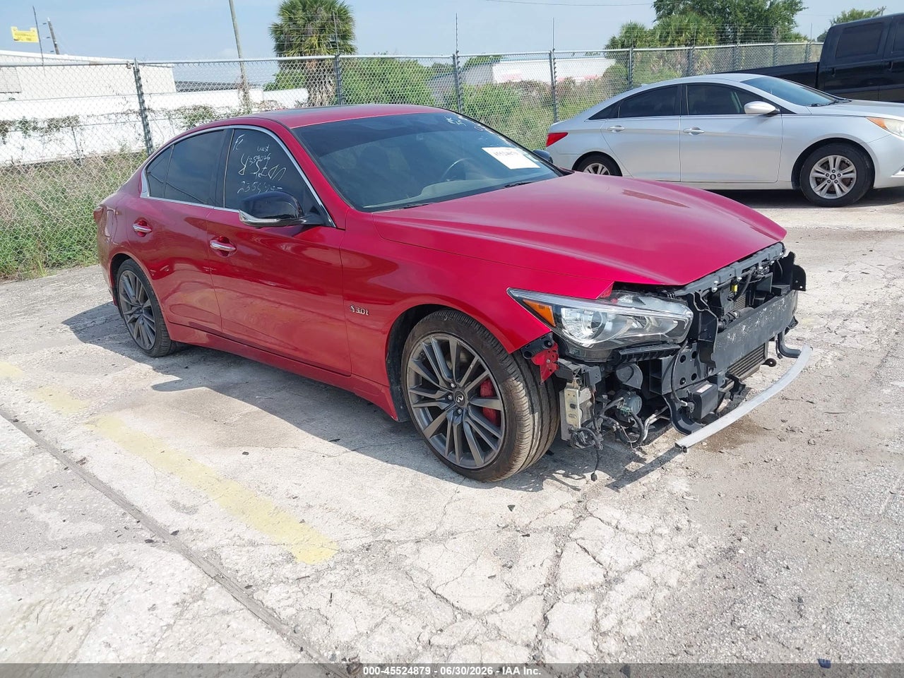 JN1FV7AP2JM****** · 2018 INFINITI Q50 3.0T RED SPORT 400