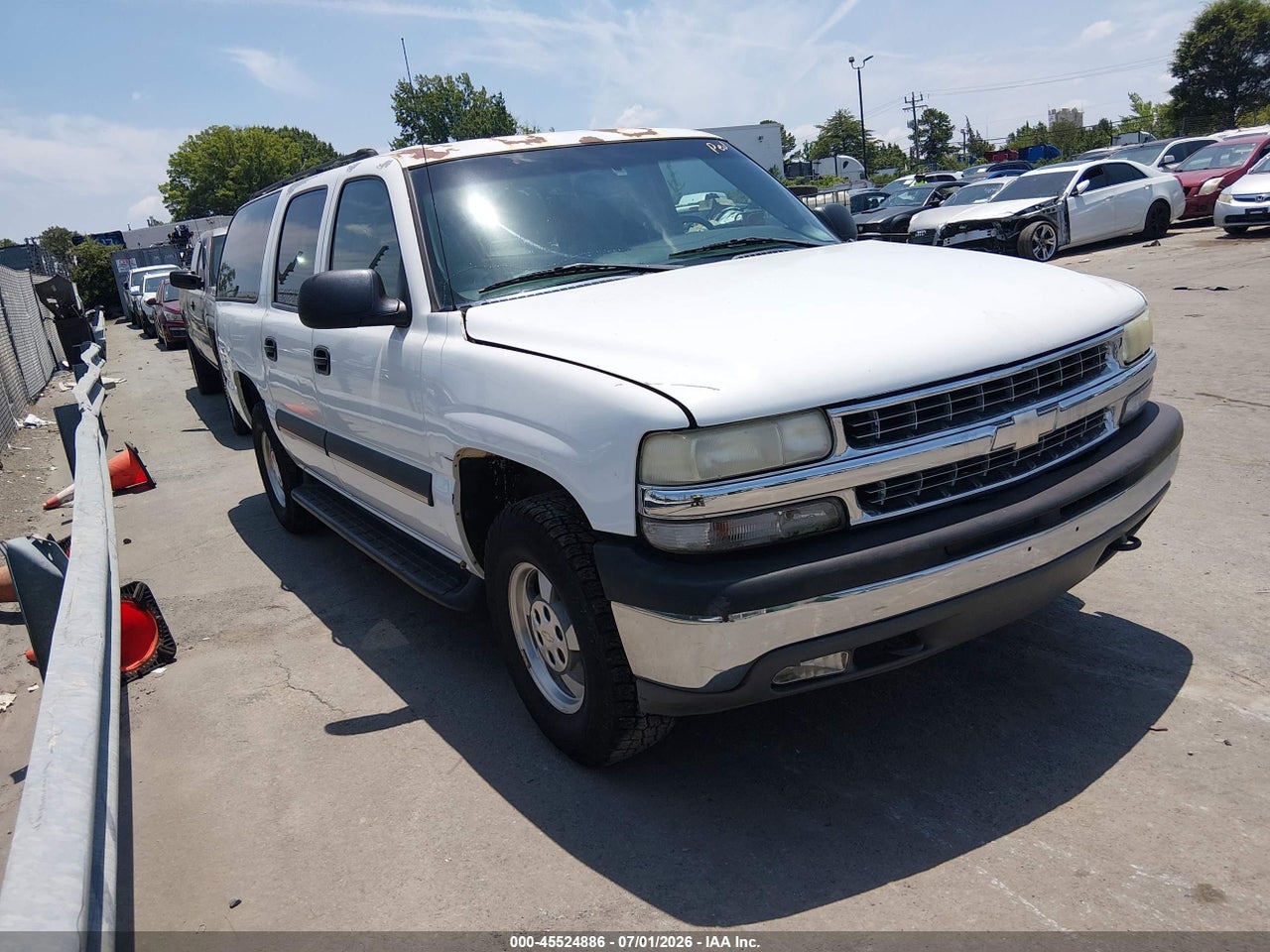 1GNFK16ZX3J****** · 2003 CHEVROLET SUBURBAN 1500 LS