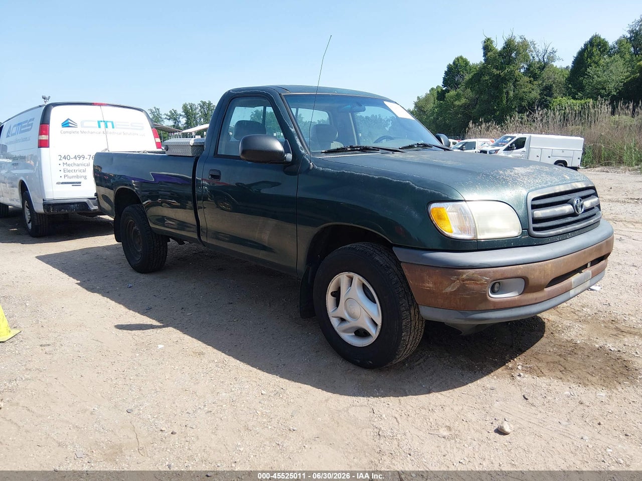 5TBJN32101S****** · 2001 TOYOTA TUNDRA