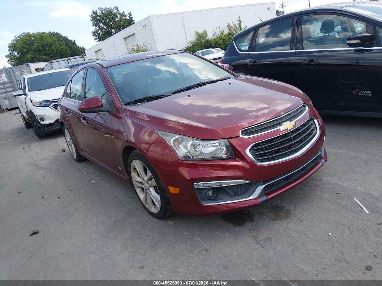 1G1PG5SB0F7****** · 2015 CHEVROLET CRUZE LTZ