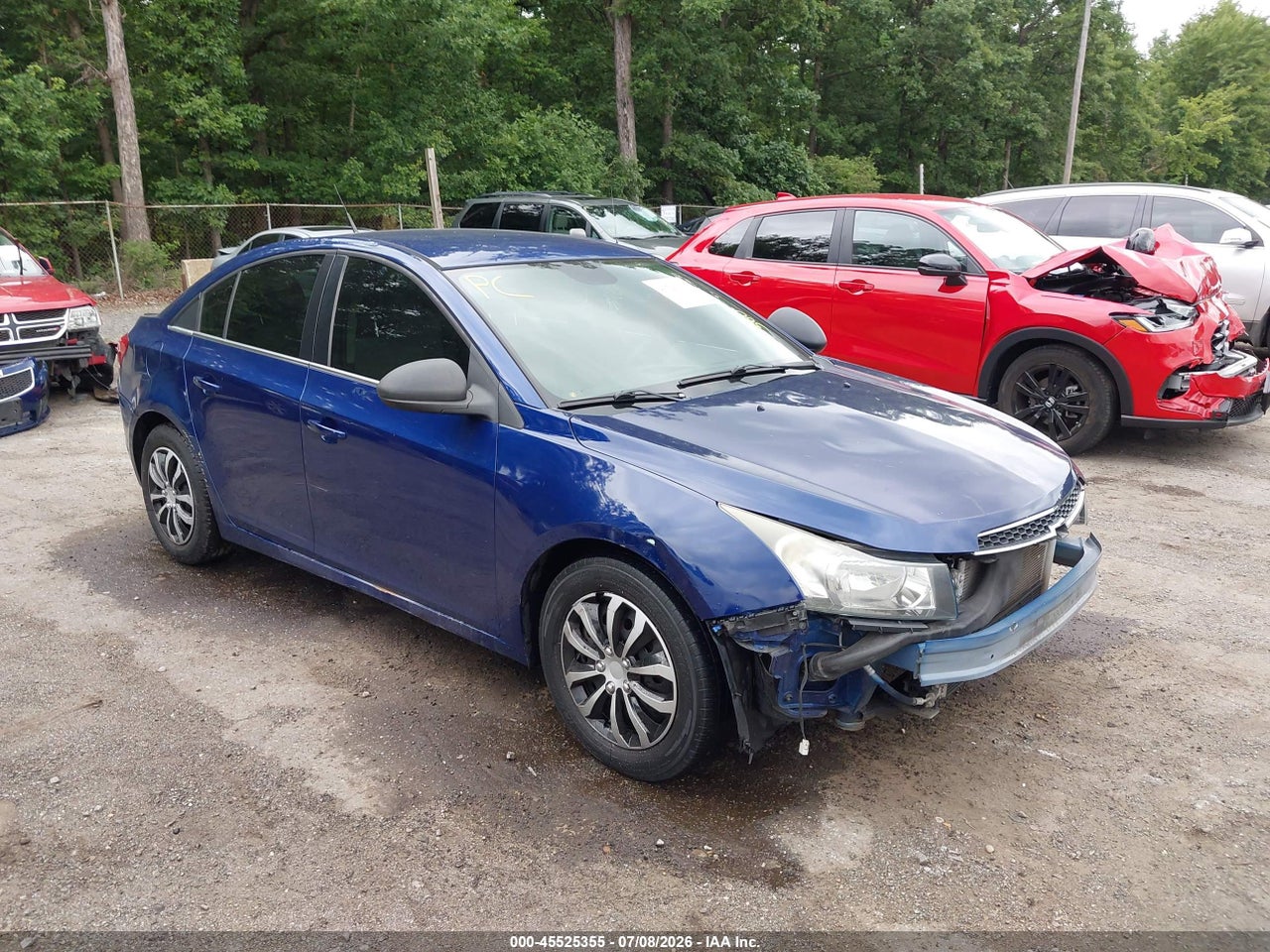 1G1PC5SH1C7****** · 2012 CHEVROLET CRUZE LS