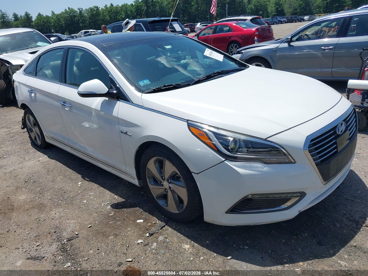 KMHE34L16HA****** · 2017 HYUNDAI SONATA HYBRID LIMITED