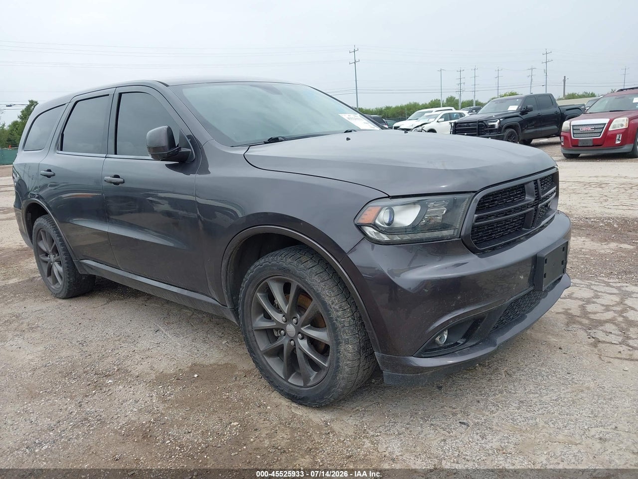 1C4RDJDG2HC****** · 2017 DODGE DURANGO GT AWD
