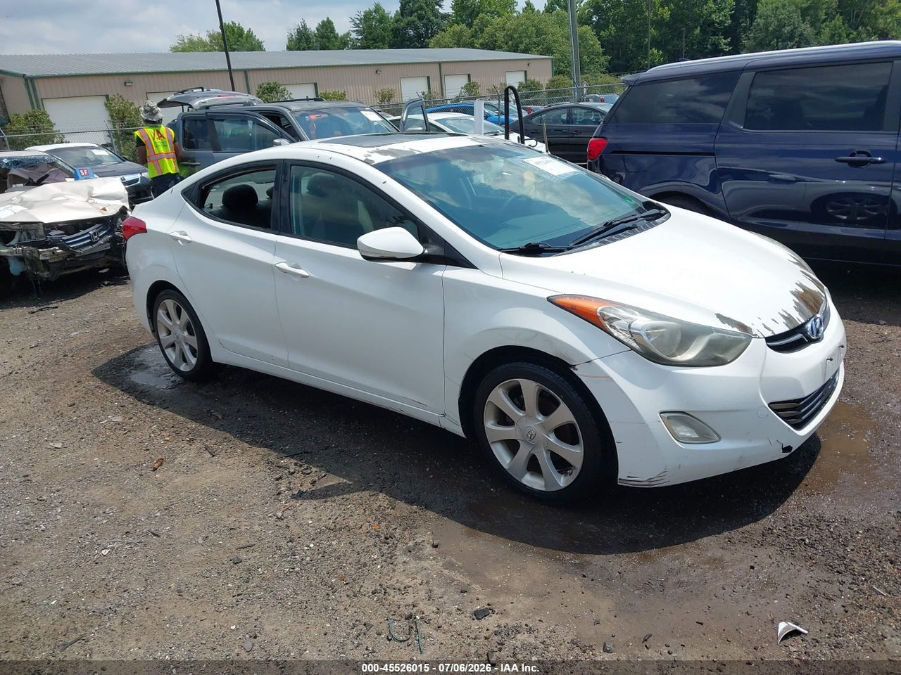 5NPDH4AE8CH****** · 2012 HYUNDAI ELANTRA LIMITED