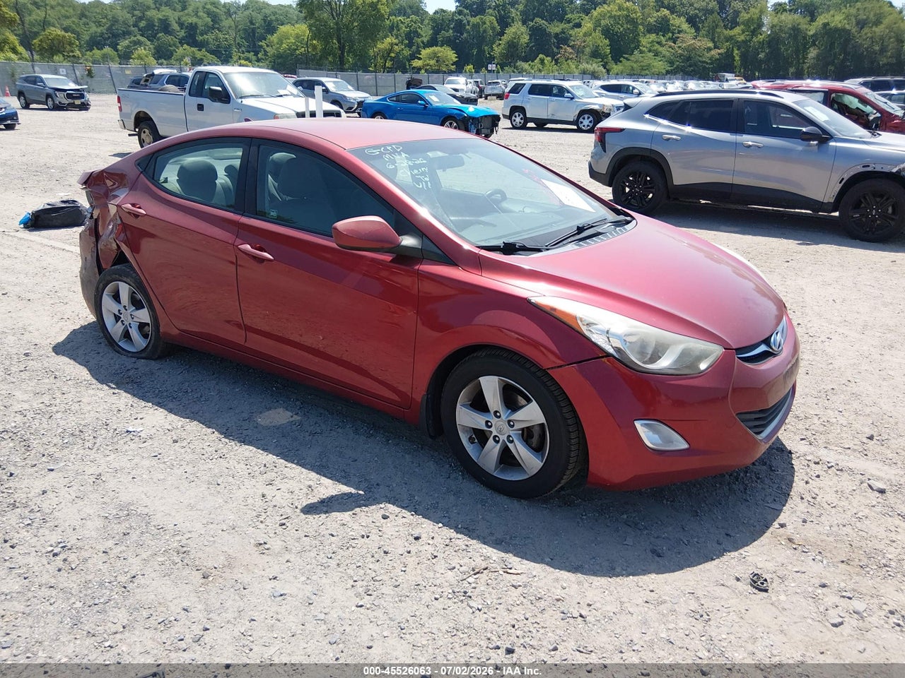 5NPDH4AE4DH****** · 2013 HYUNDAI ELANTRA GLS