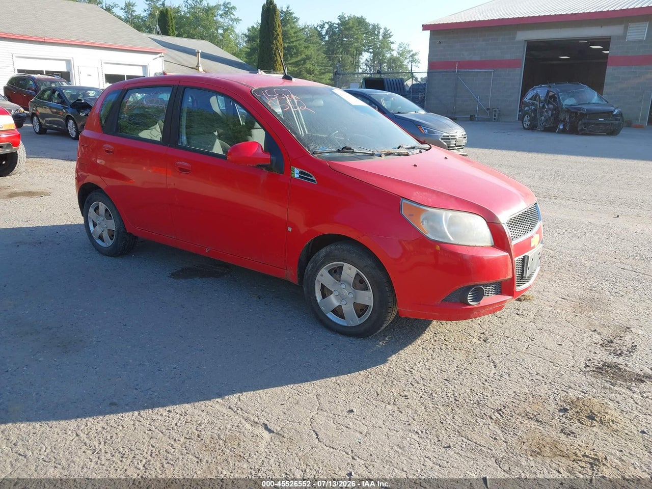 KL1TD66E79B****** · 2009 CHEVROLET AVEO LT