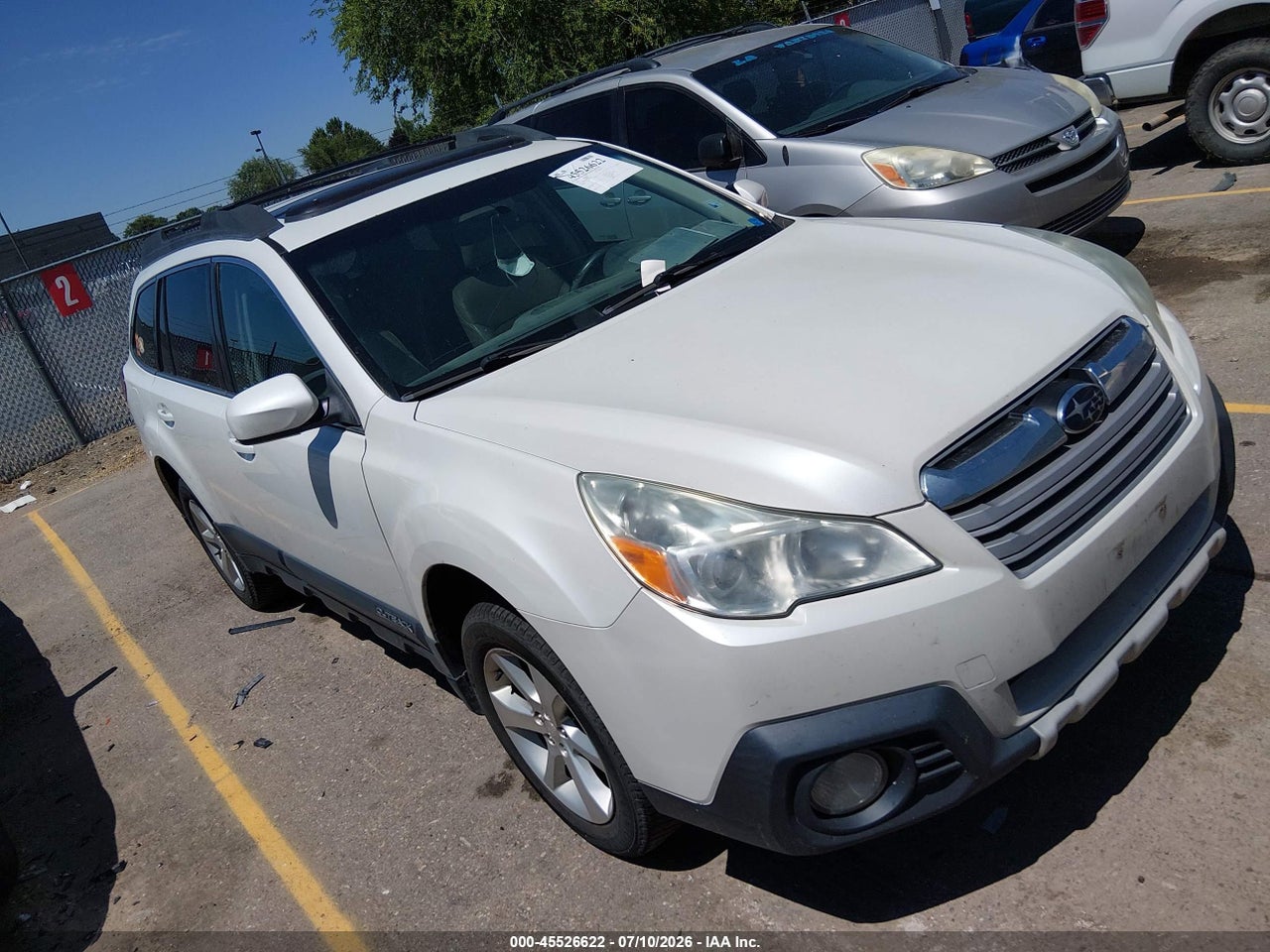 4S4BRBKC3D3****** · 2013 SUBARU OUTBACK 2.5I LIMITED