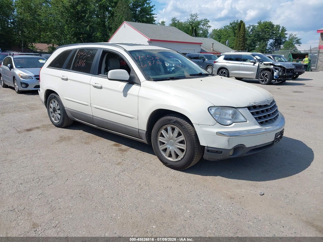 2A8GM68X07R****** · 2007 CHRYSLER PACIFICA TOURING
