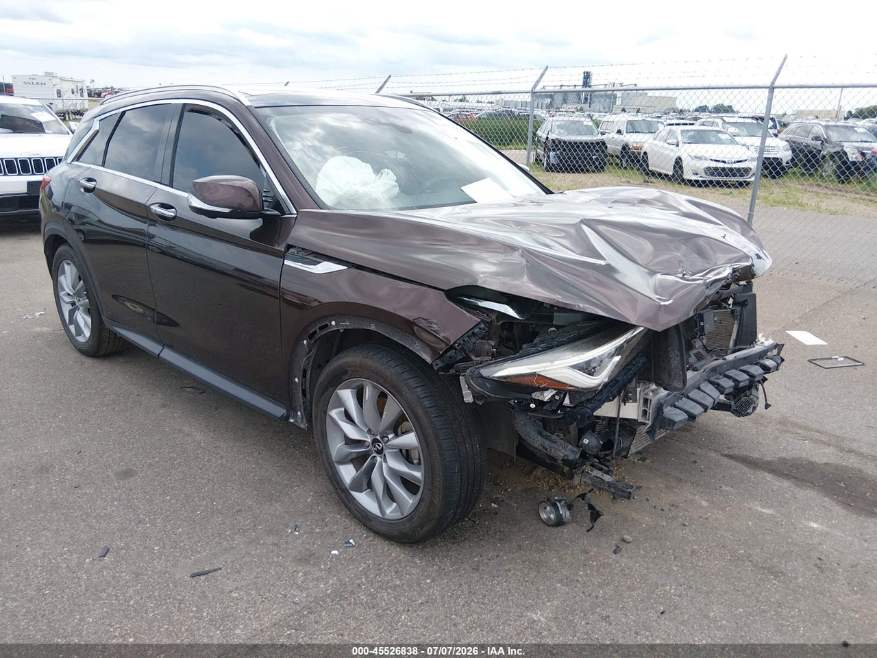 3PCAJ5M32LF****** · 2020 INFINITI QX50 ESSENTIAL AWD