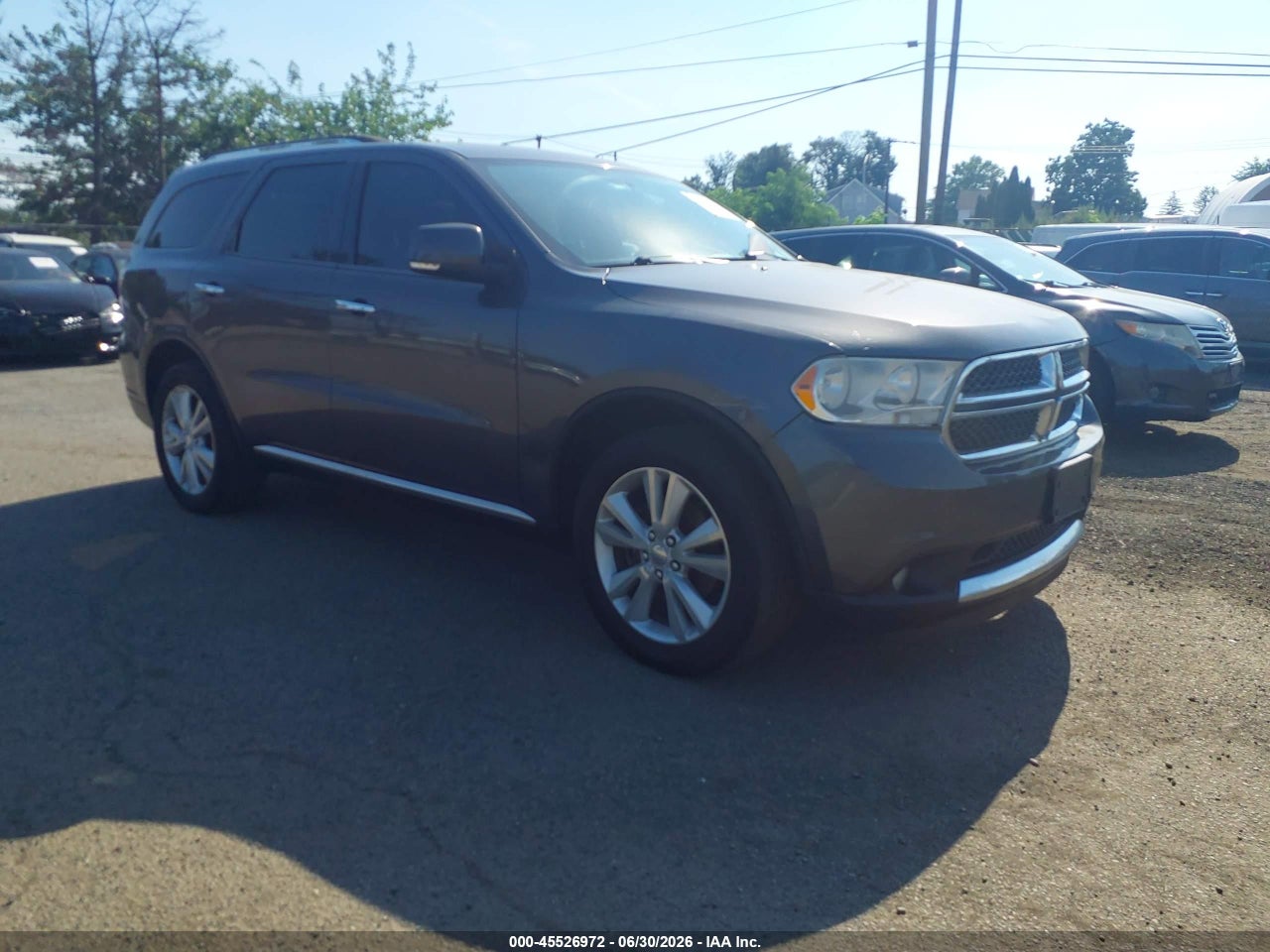 1C4SDJDT1DC****** · 2013 DODGE DURANGO CREW