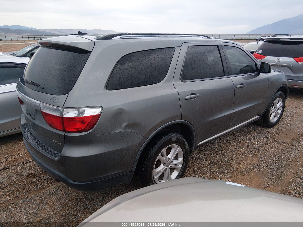 1C4RDJDG4CC****** · 2012 DODGE DURANGO CREW · 4/11