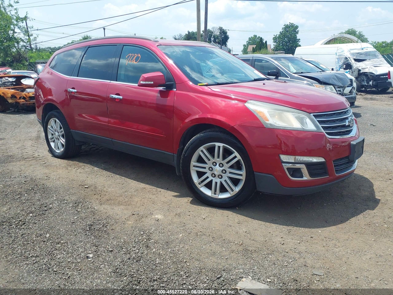 1GNKRGKD9EJ****** · 2014 CHEVROLET TRAVERSE LT