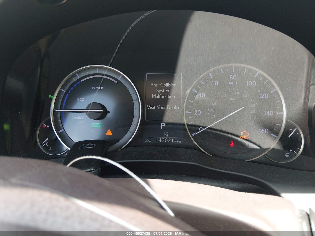 JTHBW1GG2G2****** · 2016 LEXUS ES 300H   · 7/11
