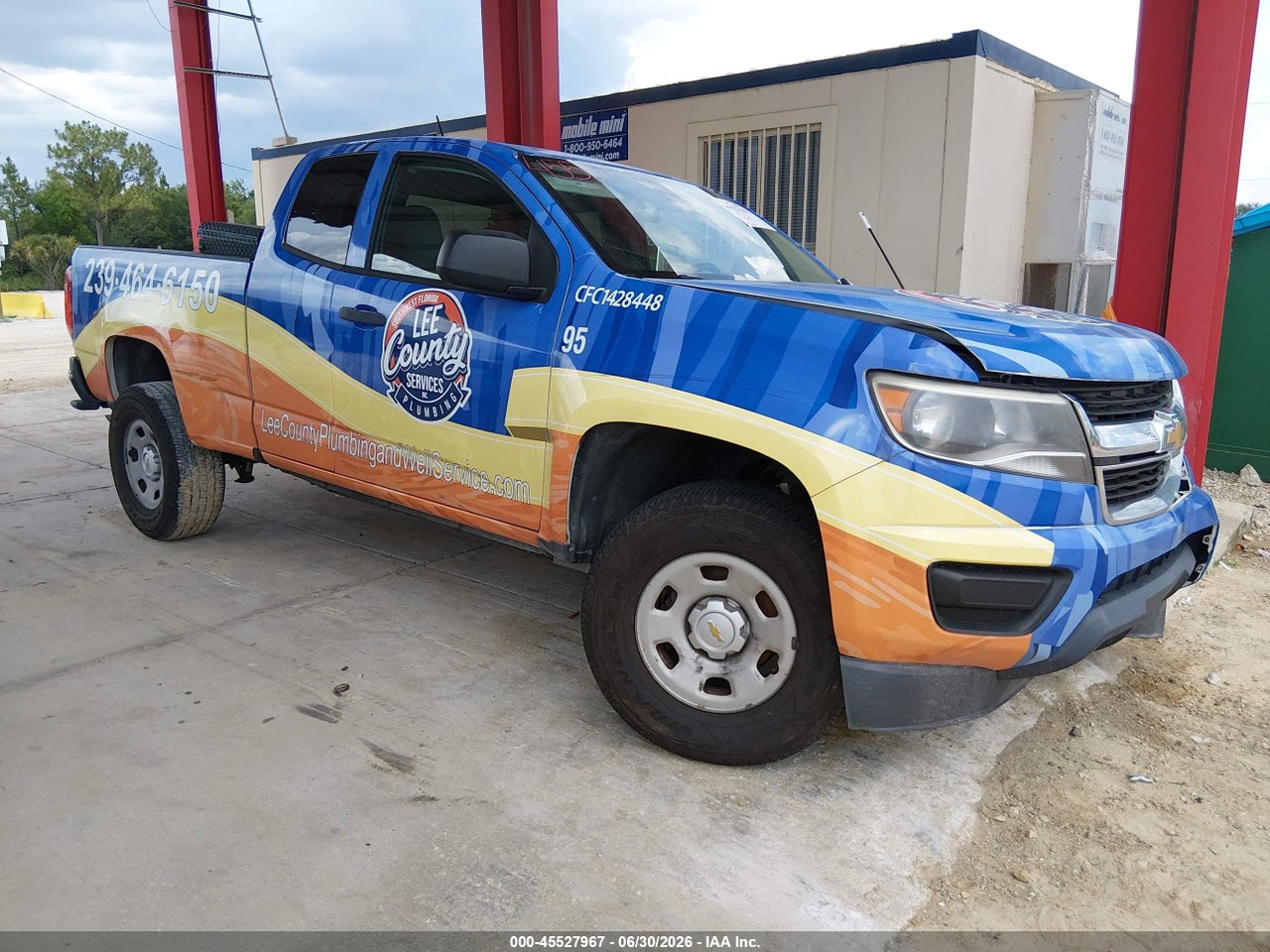 1GCHSBEA3J1****** · 2018 CHEVROLET COLORADO WT