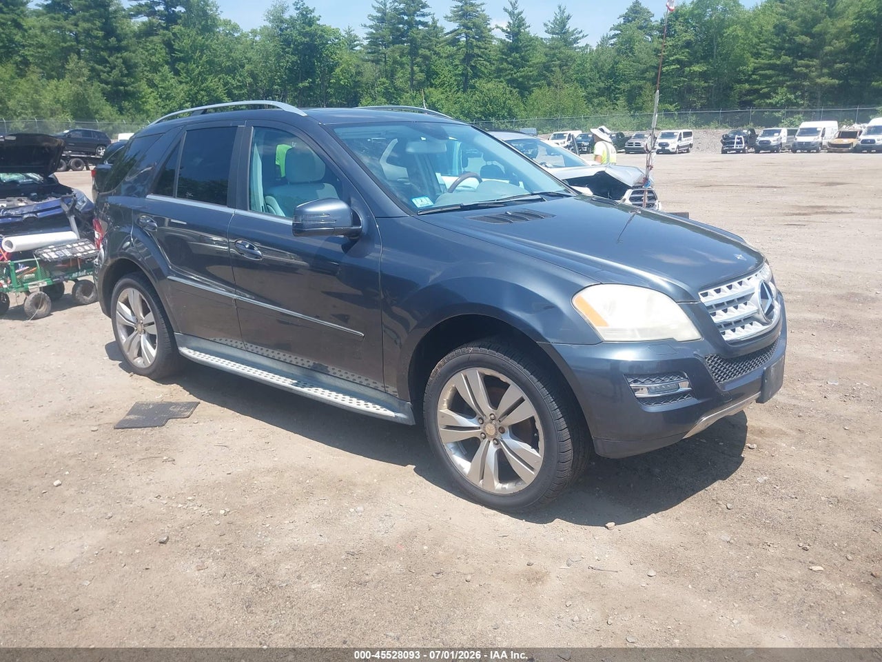 4JGBB8GB8BA****** · 2011 MERCEDES-BENZ ML 350 4MATIC