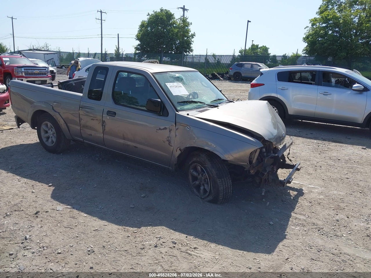 1N6DD26T43C****** · 2003 NISSAN FRONTIER XE