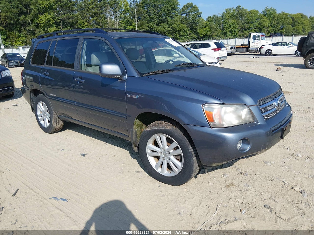 JTEEW21A170****** · 2007 TOYOTA HIGHLANDER HYBRID LIMITED V6