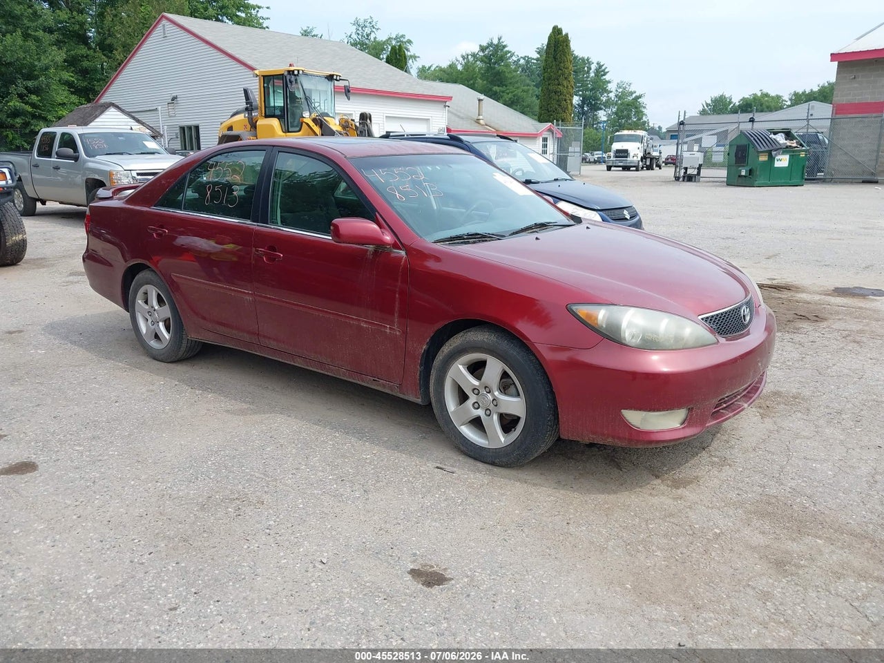 4T1BE32K55U****** · 2005 TOYOTA CAMRY SE