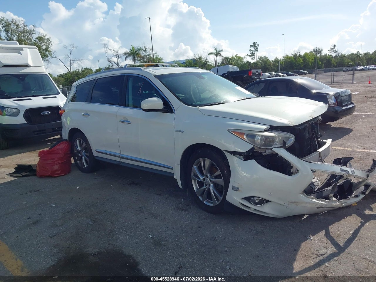 5N1CL0MN6EC****** · 2014 INFINITI QX60 HYBRID