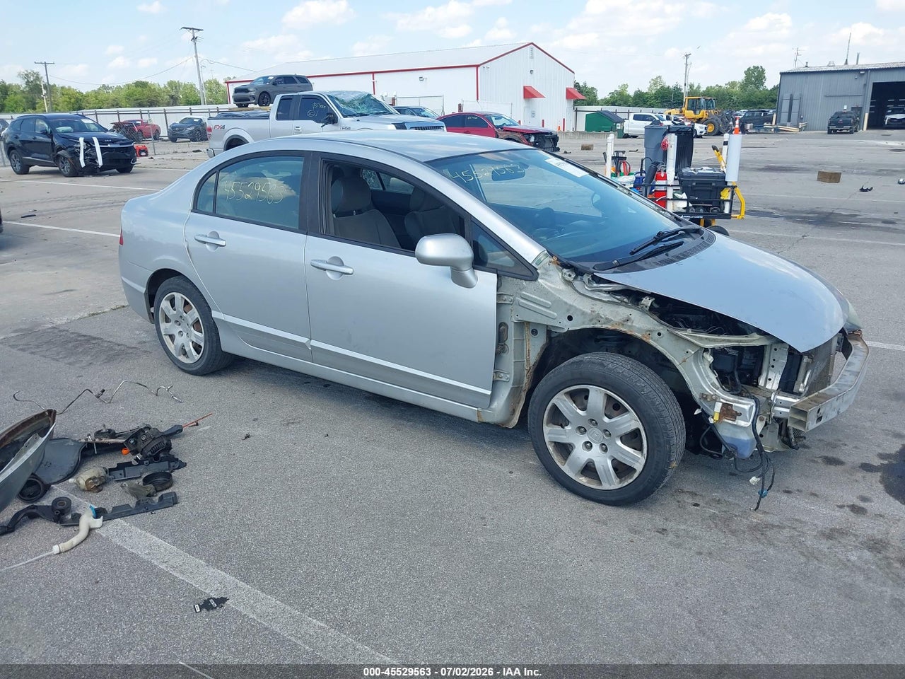 1HGFA15548L****** · 2008 HONDA CIVIC LX